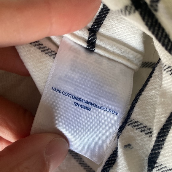 Lands End Super Oversized Boyfriend Fit Flannel - Picture 6 of 6